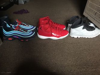 Air Max “97, Jordan 11s, Jordan 10s