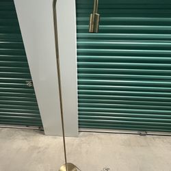 Modern Brass Floor Lamp – Wayfair – Minimalist / Mid-Century Style 