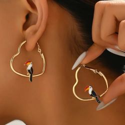 New 18K Gold Plated Earrings 