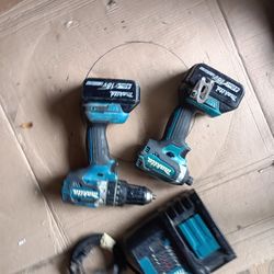 Combo De Taladros Makita Con Pilas 4.0