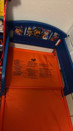 Toddler paw patrol bed