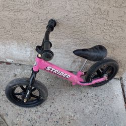 Pink Strider Bike