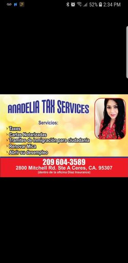 Anadelia tax service