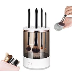 Makeup Brush Cleaner Machine, Electric Makeup Brush Cleaner, Automatic Spinning Brushly Pro Cosmetic Brush Cleaner Fit for All Size Makeup Brush

