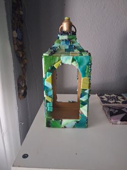 Handmade Beautiful Mosaic Lantern