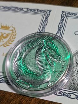 Germania Beasts Fafnir 1oz Silver Coin