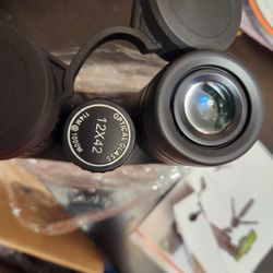 12x42 powerful HD binoculars 