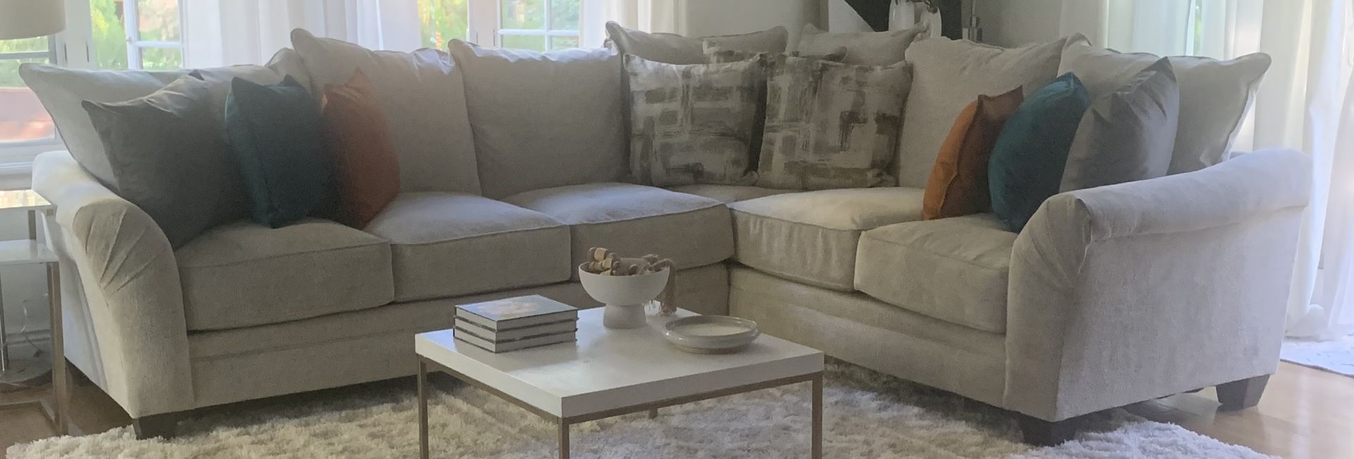 Living Spaces Large Couch