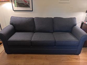 Navy Blue weave sofa