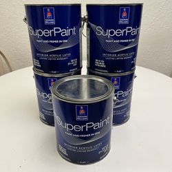 Súper Paint  White Flat Paint 