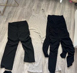 Maternity leggings and overall