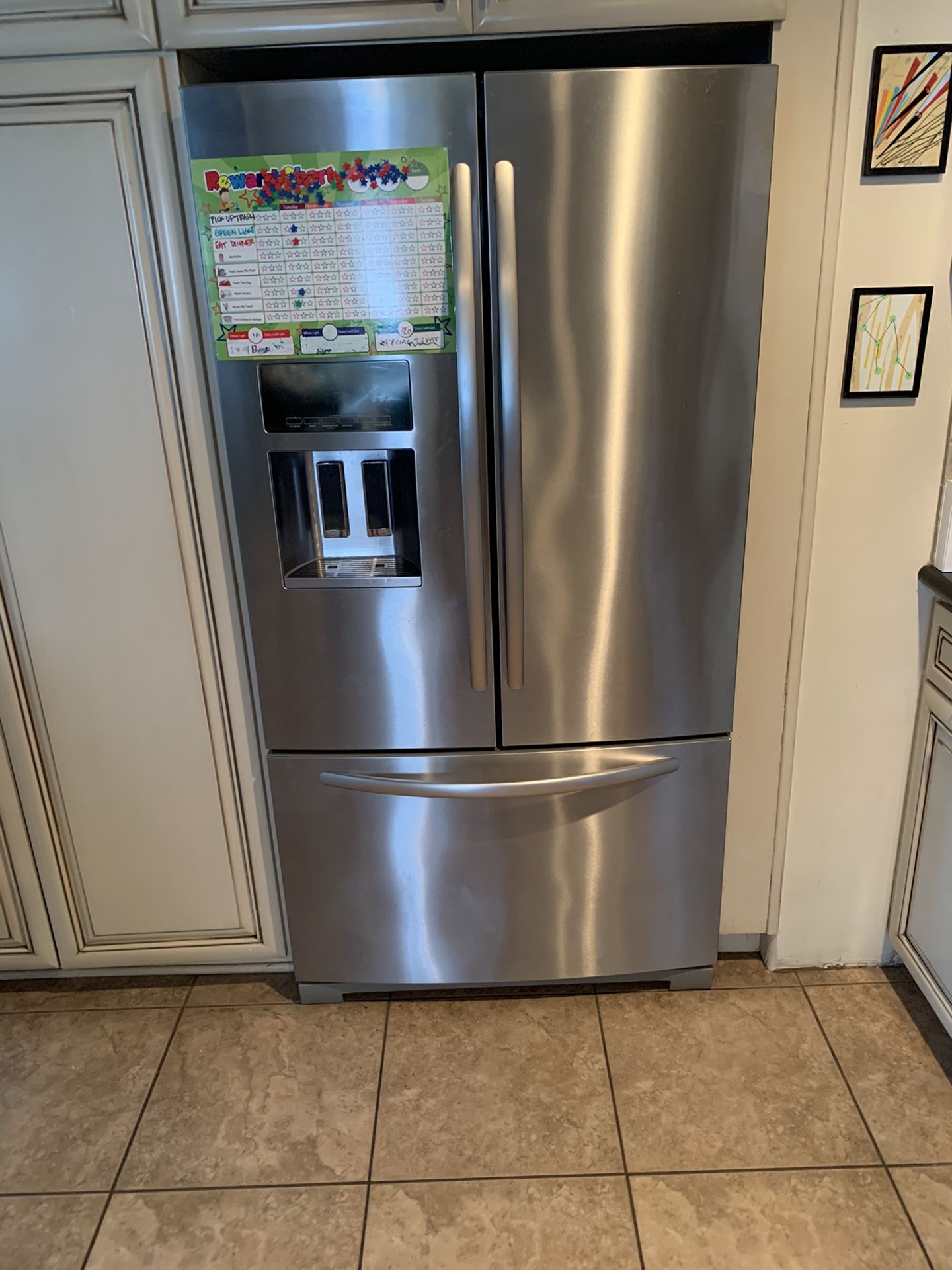 Kitchenaid 36” standard depth French Door Refrigerator