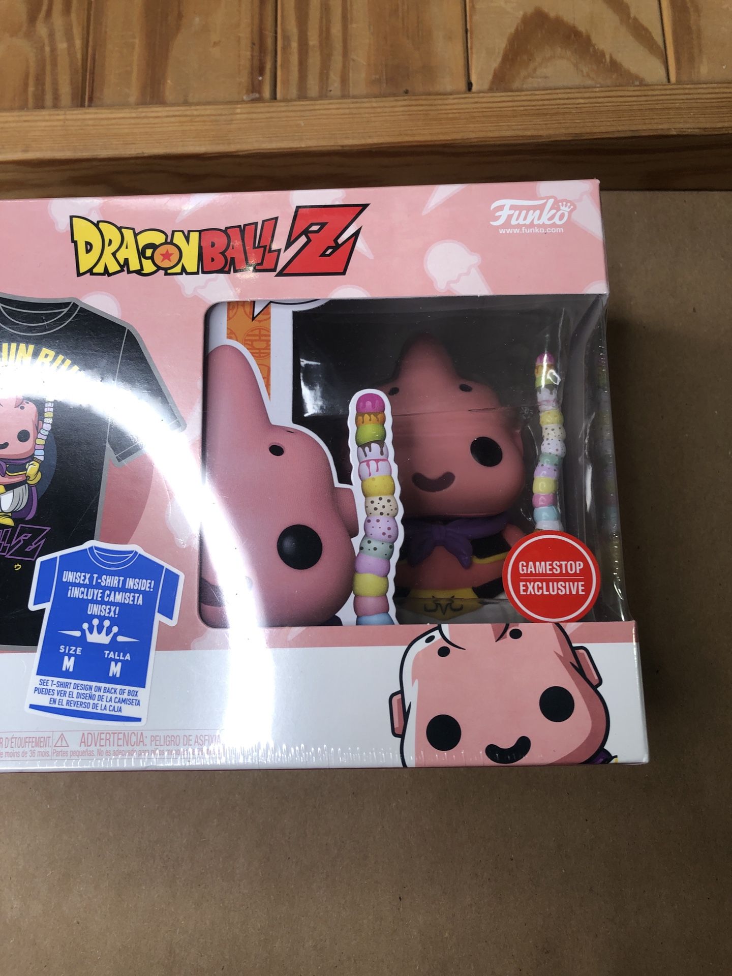 Funko Pop! And Tee Animation Dragonball Z Majin Buu With Ice Cream GameStop  Exclusive Figure #973 - FW21 - US