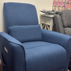 Brand New🔥 Nursery Glider Swiveling Rocking Recliner with USB and Type-C Port