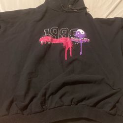 Black 1998 Hoodie Size L
