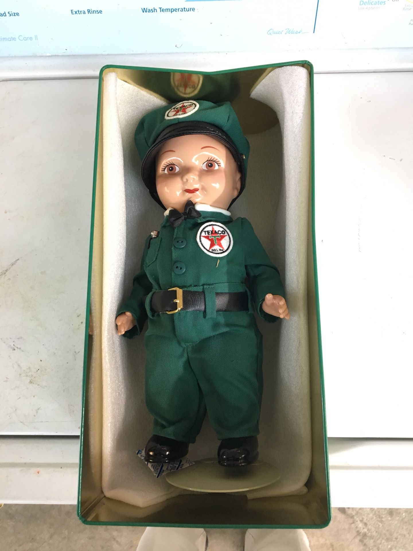 Collectible Texaco gas station attendant buddy Lee doll for Sale