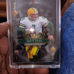 1of1  5 Card Draw Stacked Deck Brett Farve And Josh Allen 