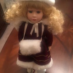 Victorian Porcelain Doll