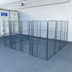 $360 (Brand New) Heavy duty 10x10x5ft tall pet playpen 16-panel dog crate kennel exercise cage fence