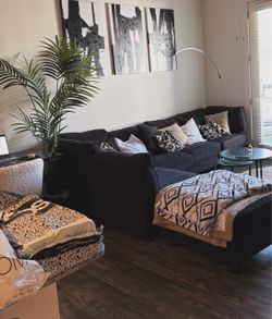 Sectional With Ottoman