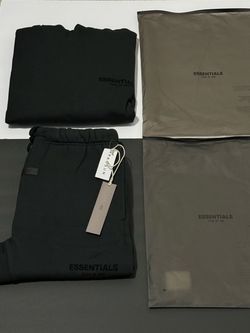 Essentials black set XS size π²