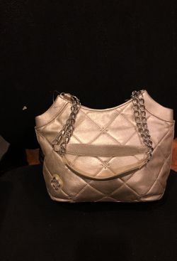 Cute silver and god Brighton bag