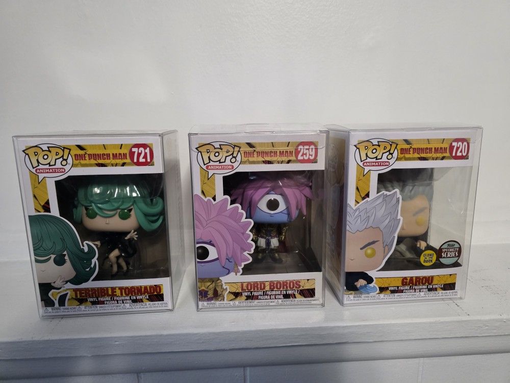 One Punch Man Funko Pops