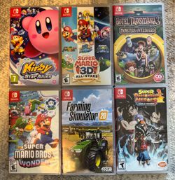 Nintendo switch games