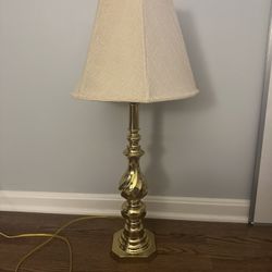 Vintage Brass Lamp 