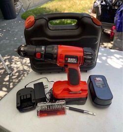 Black & Decker drill set