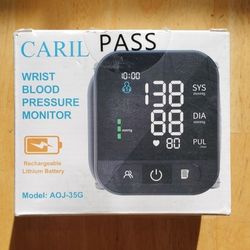 Caril Wrist Blood Pressure Monitor