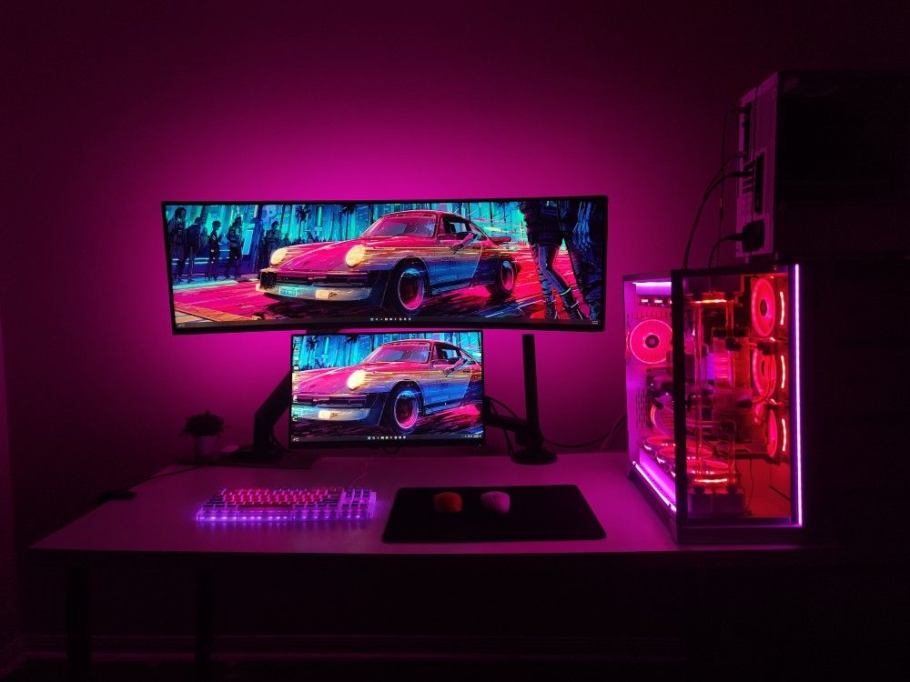 Beautiful Gaming/Streaming PC ( Fully Custom Water-cooling Loop)