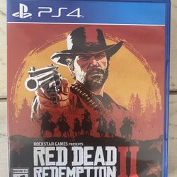 Red Dead 2 Redemption Ps4 Game