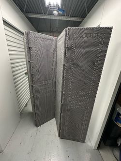 Designer 4 panel room divider