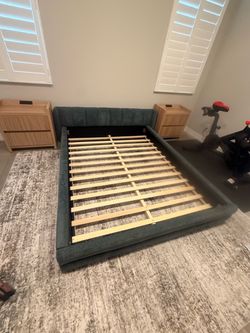 Queen size bed frame