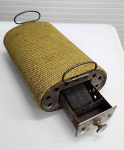 Antique c.1900 Clark Carriage / Early Automobile Foot Heater