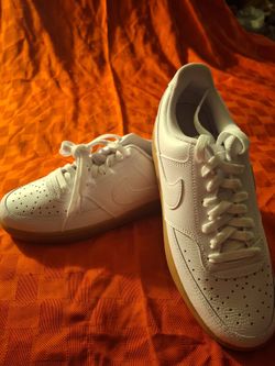 Nike Court Vision LO Mens Size 8. White/White Photon Dust CD5463 New No Box