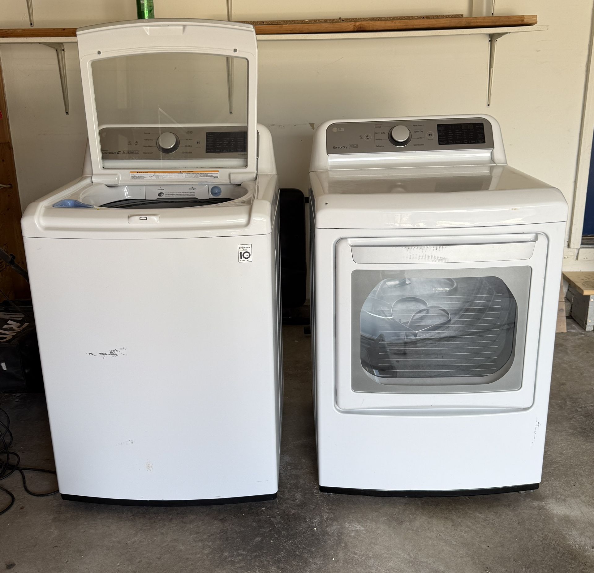 LG Smart Washer And Dryer