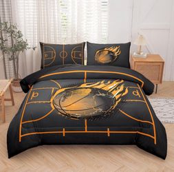 Basketball Bedding Set (twin size)