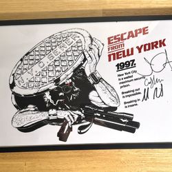 Escape From New York Limited VIP Concert Print Signed