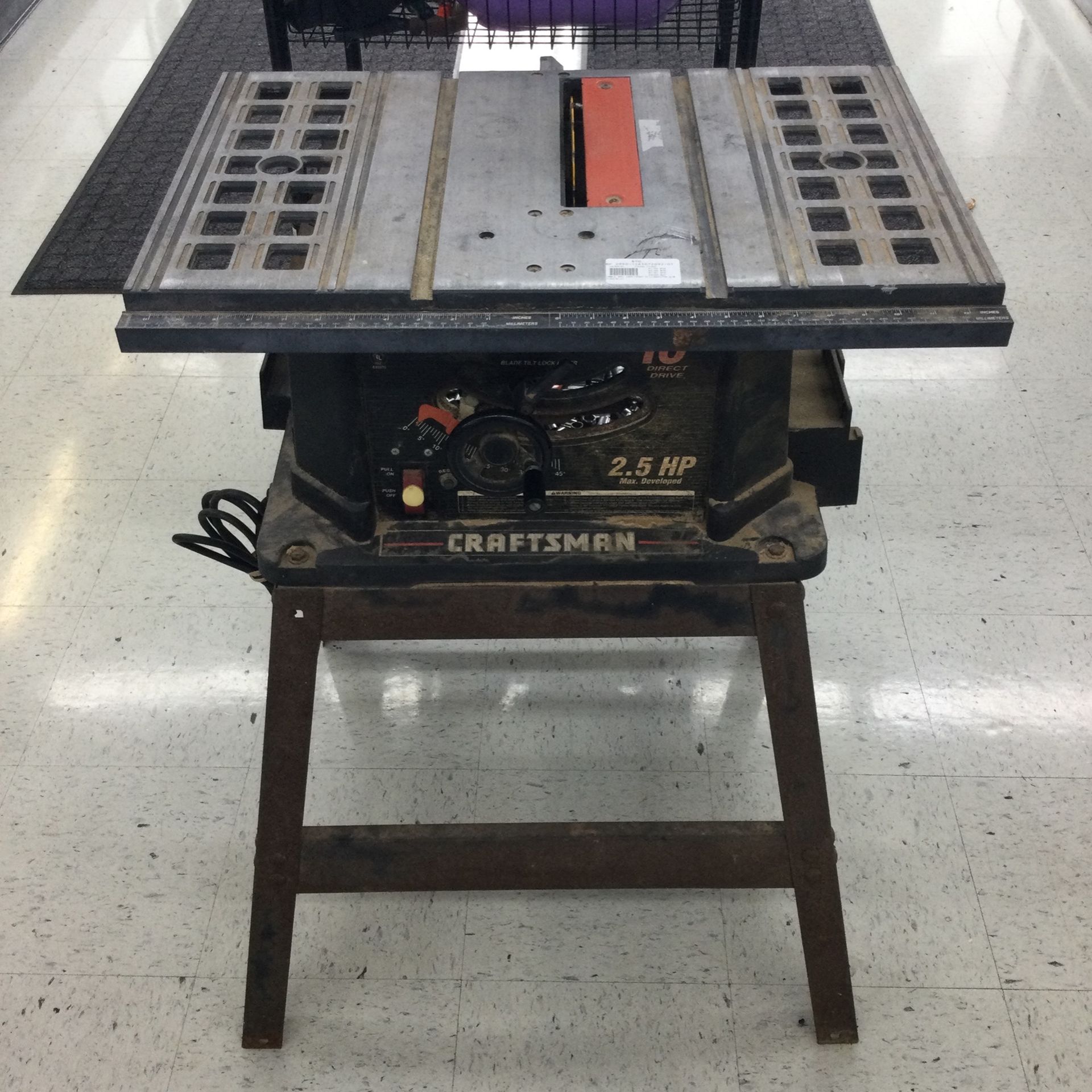 Craftsman Table Saw