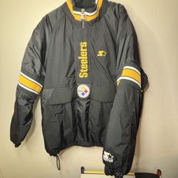 VINTAGE STEELERS PRO LINE STARTER JACKET