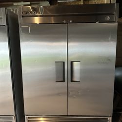 True TS-49F-HC 54 1/8" Stainless Steel Solid Door Reach-In Freezer