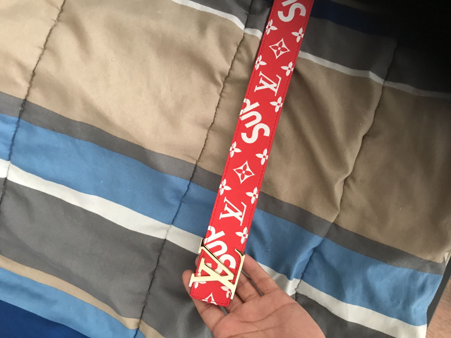 Louis Vuitton Belt Supreme