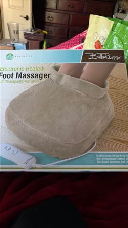 Electronic heated Foot massager