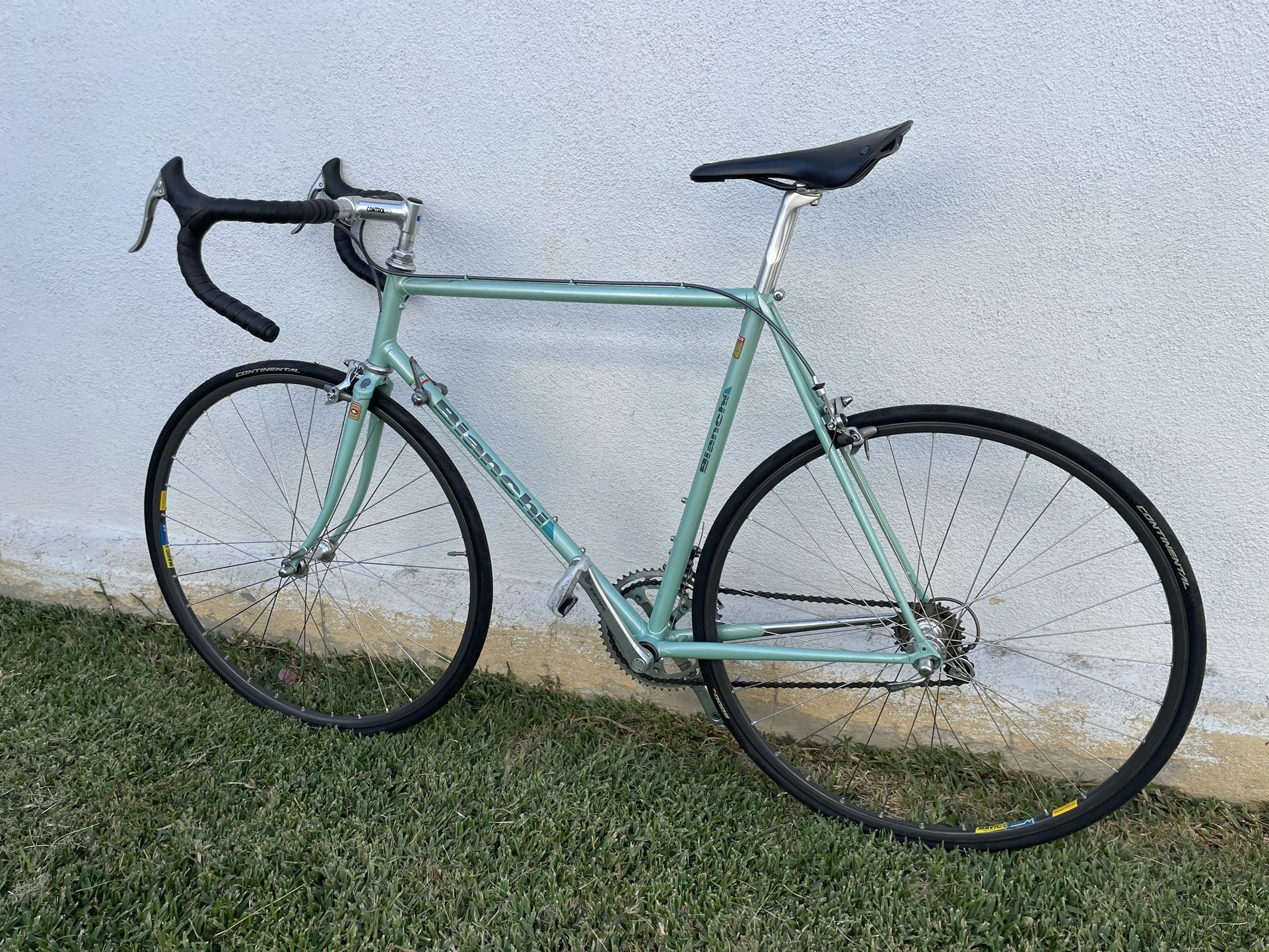 Teal bianchi road online bike