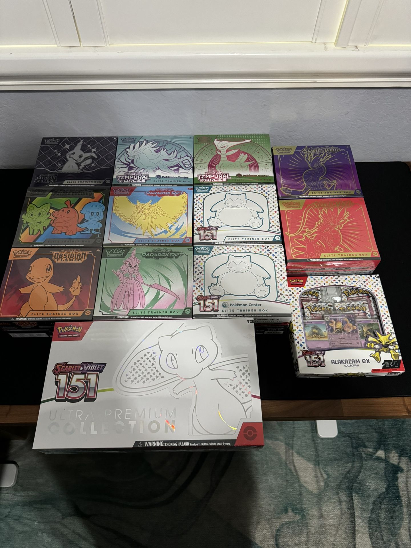 Pokémon ETB & Collection Bundle Lot - Sealed
