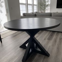 Black Dining Table 