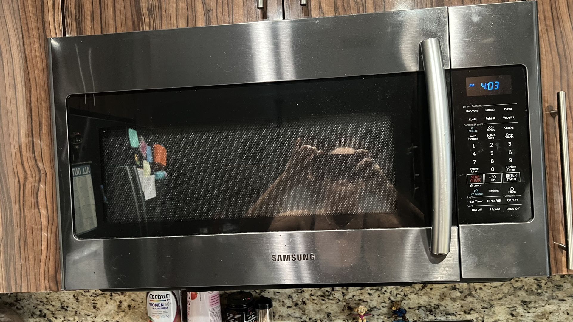 FREE OVER THE RANGE MICROWAVE SAMSUNG