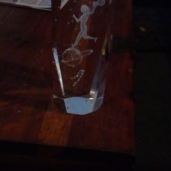 Crystal Paperweight Aquarius